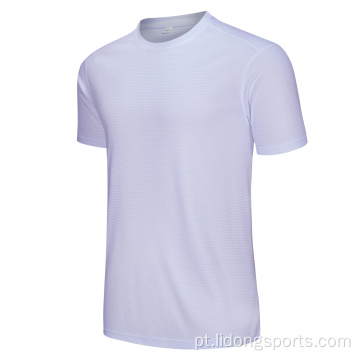 Camiseta casual unissex esportivo de camiseta